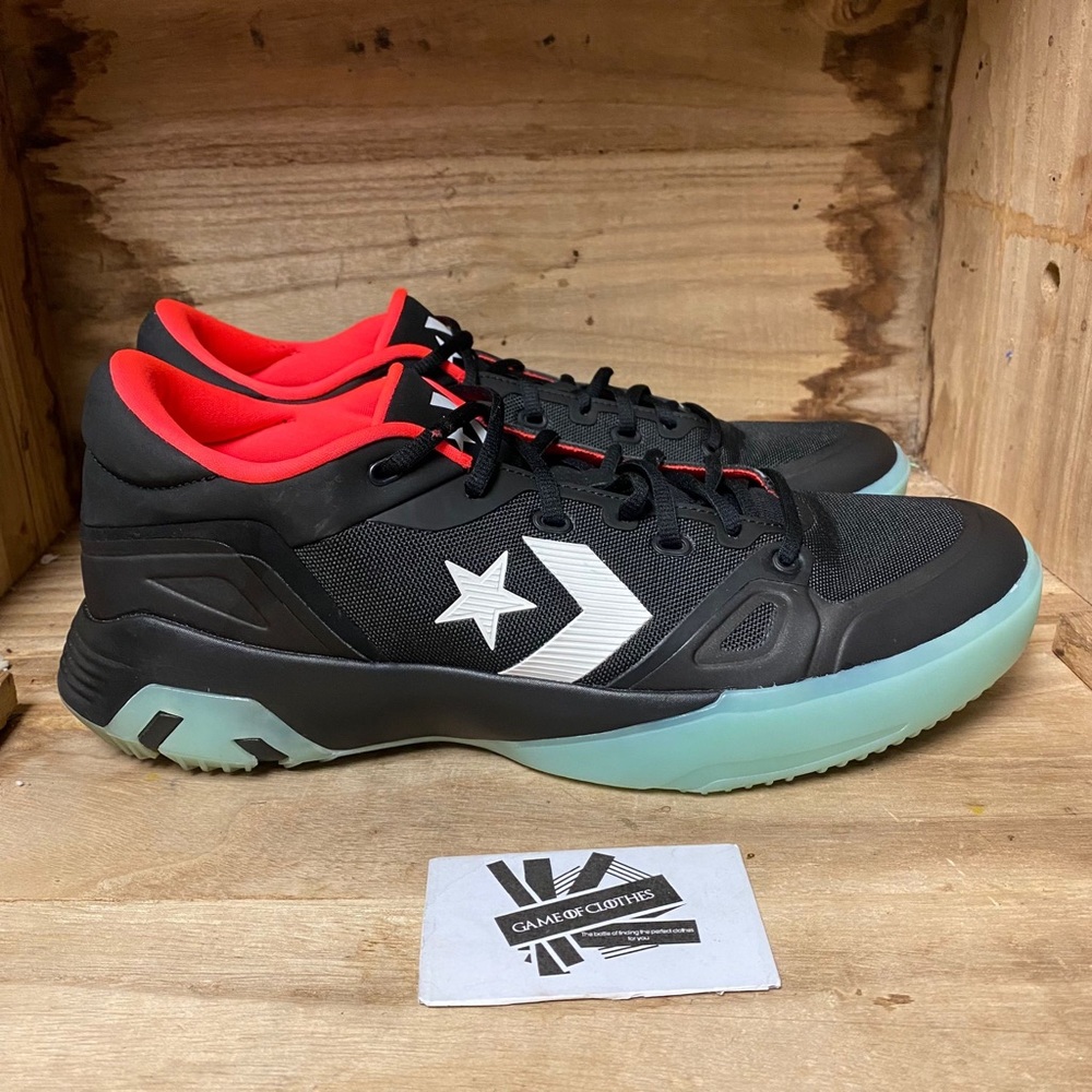Converse G4 Low Solstice Collection red white green black sneakers shoes